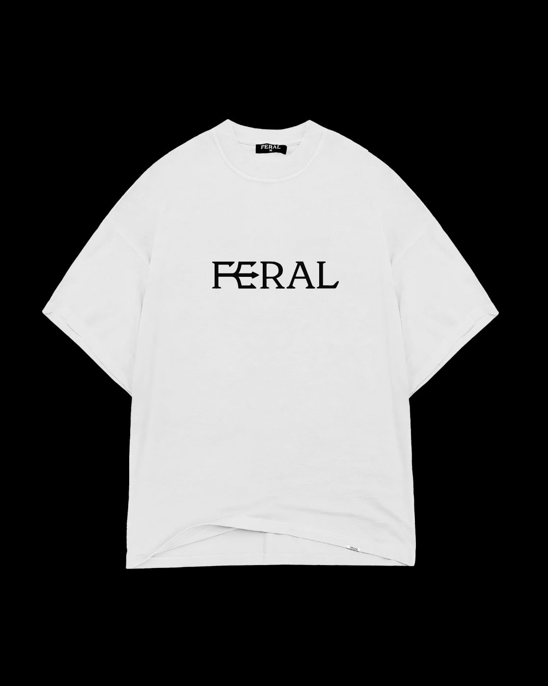FERAL WHITE ESSENTIALS T-Shirt