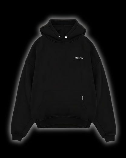 CULT-TEE RIPPED PAPER HOODIE