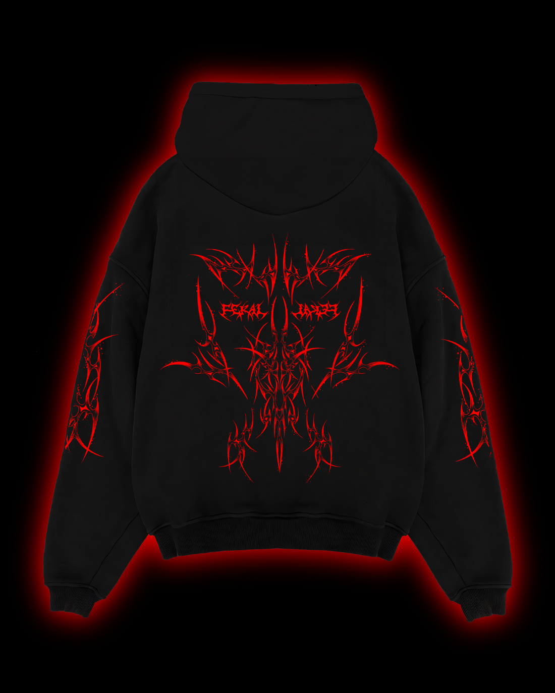 ROGUE CHAOS HOODIE RED