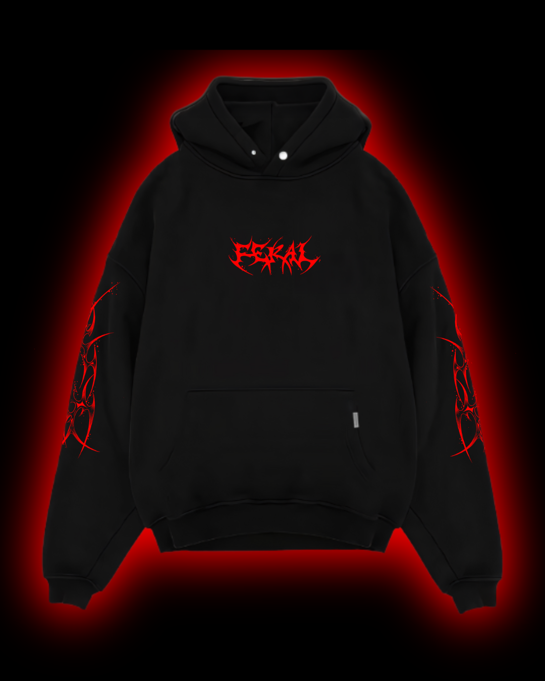 ROGUE CHAOS HOODIE RED