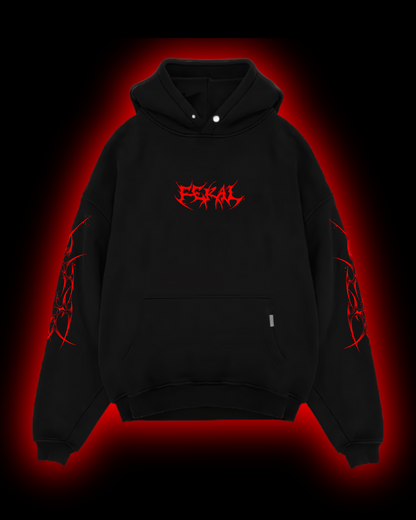 ROGUE CHAOS HOODIE RED