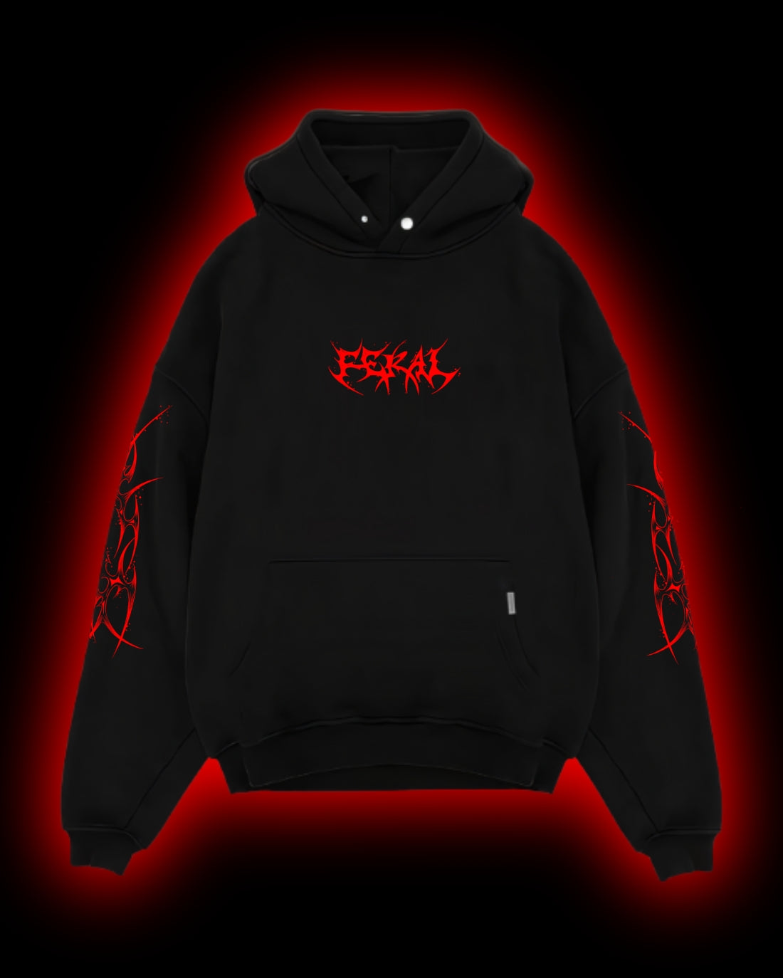 ROGUE CHAOS HOODIE RED